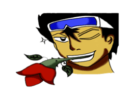 ISSAC THE TRAVELER sticker #4912062