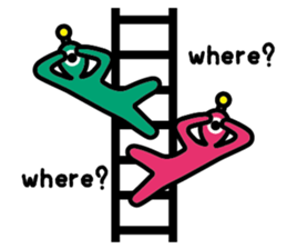 Alien Invasion EN sticker #4913055