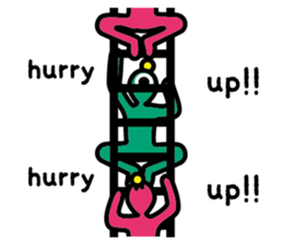 Alien Invasion EN sticker #4913057