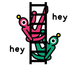 Alien Invasion EN sticker #4913072