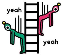 Alien Invasion EN sticker #4913080