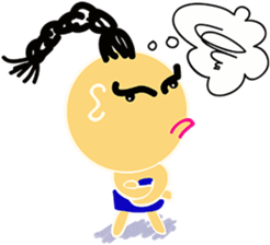 happiness children {Chinese version} sticker #4943303