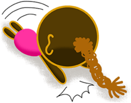 happiness children [chinese blessing] sticker #4946383