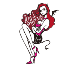 "GiMME" Toxic Girl sticker #5029384