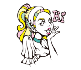 "GiMME" Toxic Girl sticker #5029386
