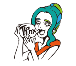 "GiMME" Toxic Girl sticker #5029392