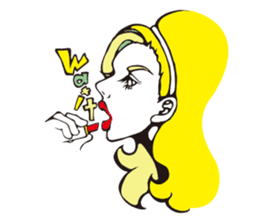 "GiMME" Toxic Girl sticker #5029396