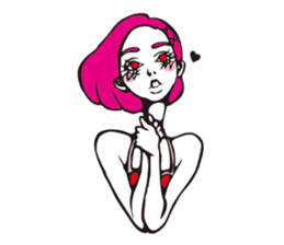 "GiMME" Toxic Girl sticker #5029404