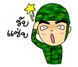 Love Love Soldier sticker #5053551