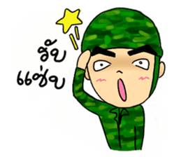 Love Love Soldier sticker #5053551