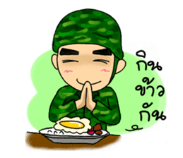 Love Love Soldier sticker #5053554