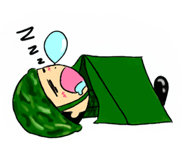 Love Love Soldier sticker #5053556