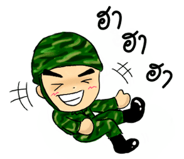 Love Love Soldier sticker #5053558
