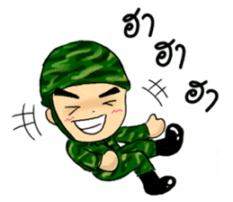 Love Love Soldier sticker #5053558