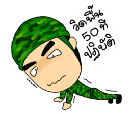 Love Love Soldier sticker #5053562