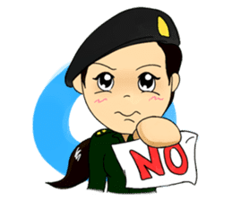 Love Love Soldier sticker #5053568