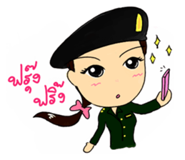 Love Love Soldier sticker #5053570