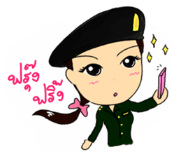 Love Love Soldier sticker #5053570