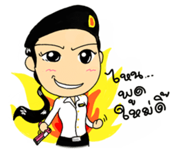 Love Love Soldier sticker #5053573