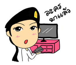 Love Love Soldier sticker #5053578