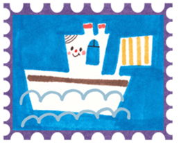 Stamp like a sticker sticker #5066198