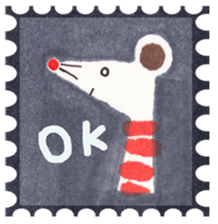 Stamp like a sticker sticker #5066229