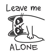Grumpy cat -"Simtong" sticker #5120143