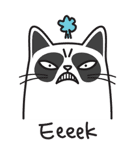 Grumpy cat -"Simtong" sticker #5120145