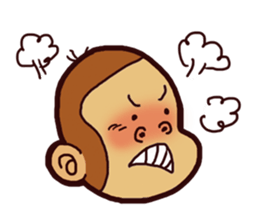 I love monkey boy sticker #5212984
