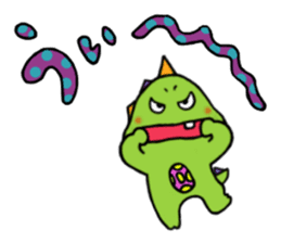 The mischievous little monster sticker #5384132