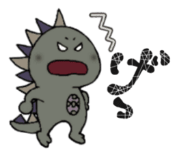 The mischievous little monster sticker #5384134