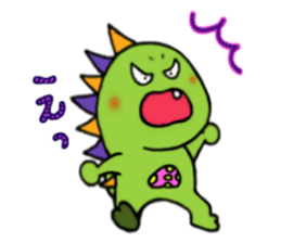 The mischievous little monster sticker #5384138