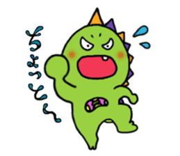 The mischievous little monster sticker #5384139