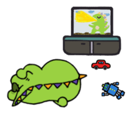 The mischievous little monster sticker #5384142