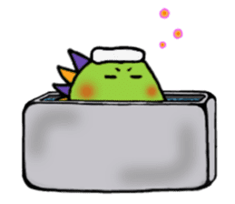 The mischievous little monster sticker #5384153