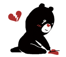 I love KUMA sticker #5413582