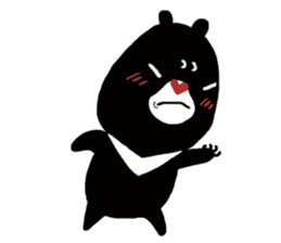 I love KUMA sticker #5413607