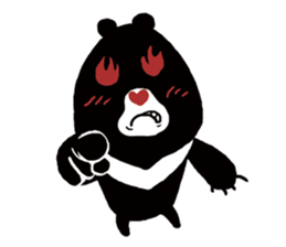 I love KUMA sticker #5413616