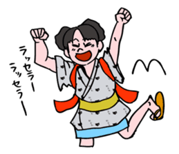 A ghost girl wants to say something. sticker #5449012