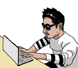 TJ(Without words) sticker #5610028