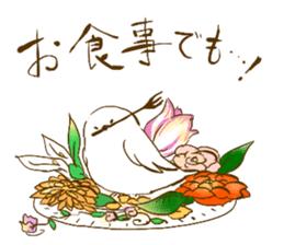 birds and flowers sticker #5681950