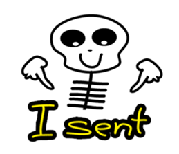 Skele(eng) sticker #5718496