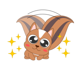 Always cheerful squirrel sticker #5727397