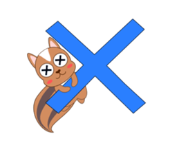 Always cheerful squirrel sticker #5727423