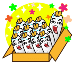 Mr.Power Rice Ball sticker #5842284