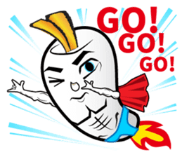 Mr.Power Rice Ball sticker #5842288