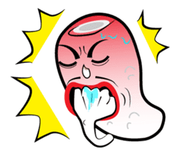 Mr.Power Rice Ball sticker #5842296