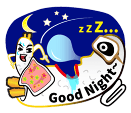 Mr.Power Rice Ball sticker #5842297