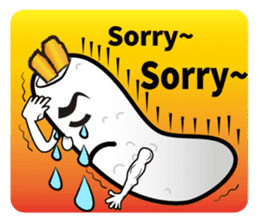 Mr.Power Rice Ball sticker #5842300