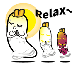 Mr.Power Rice Ball sticker #5842301